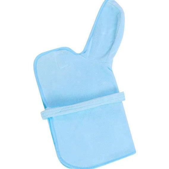 Soft Coral Fleece Wearable Pet Bathrobe Absorbent Towel