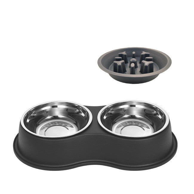 Removable Pet Slow Feeding Bowl Anti Choking Design