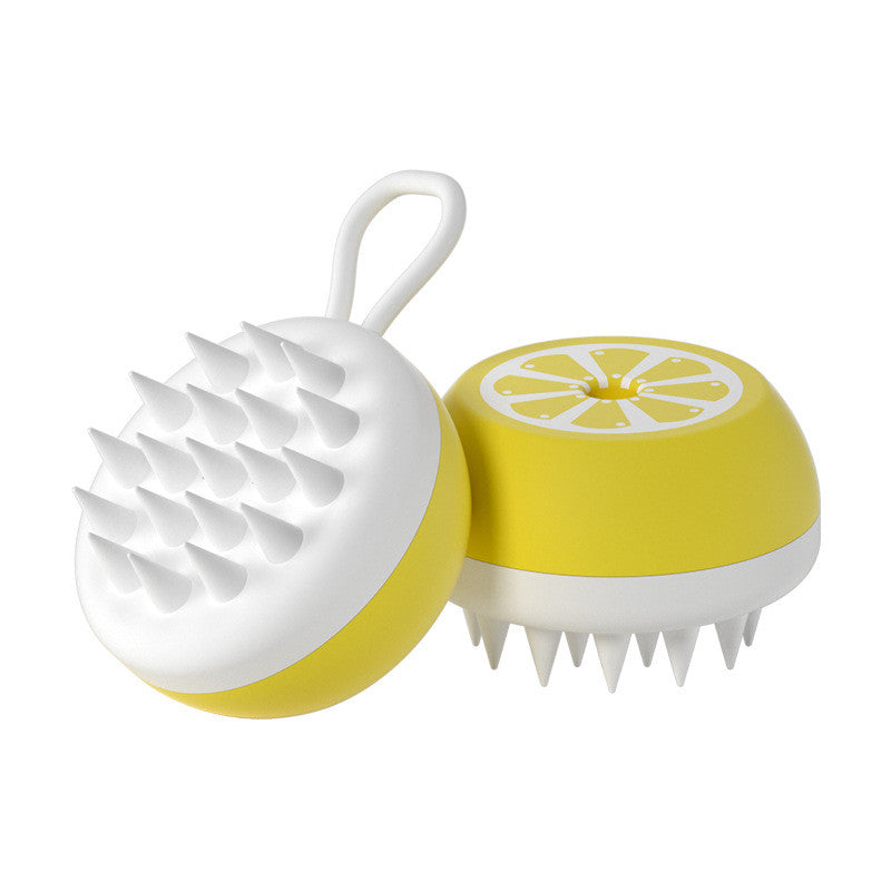 Pet 2 In 1 Spa Massage Silicone Bath Brush Tool