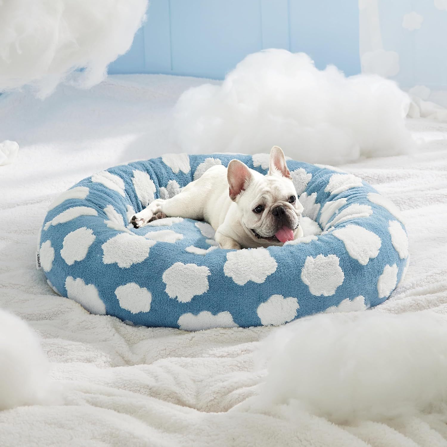 Round All Season Warm Pet Bed Sleeping Nest