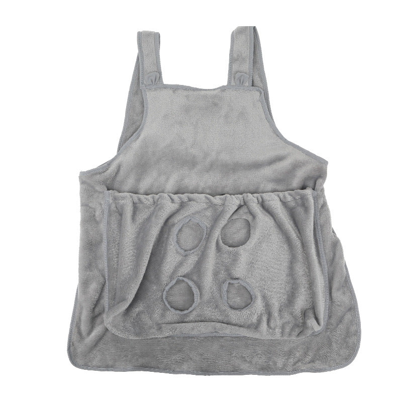 Outdoor Pet Carrier Chest Bag Plush Sleeping Pocket Travel