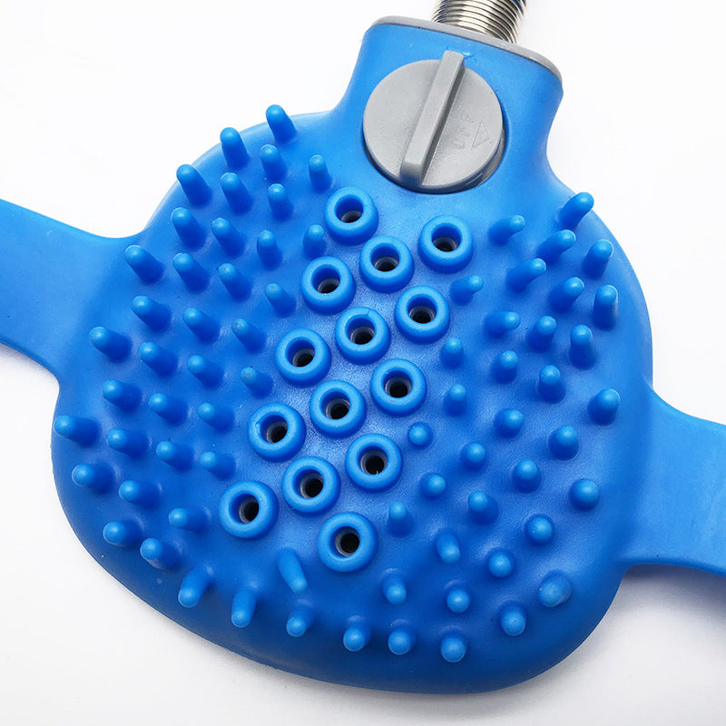 Pet Outdoor Shower Bath Cleaning Brush Tool