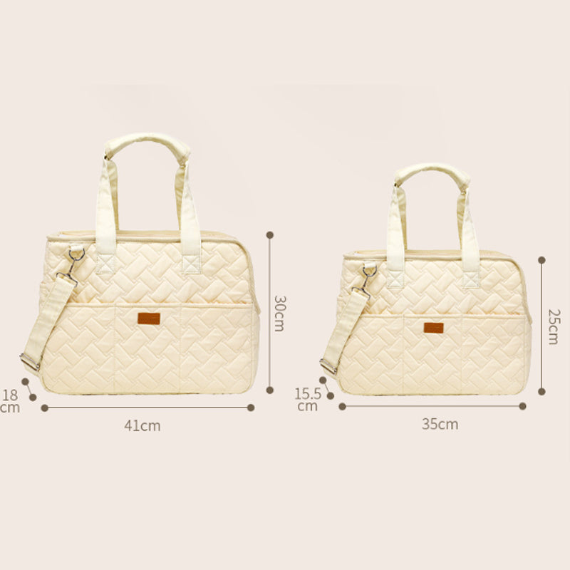 Breathable Mesh Pet Carrier Handbag With Cushion Travel Tote