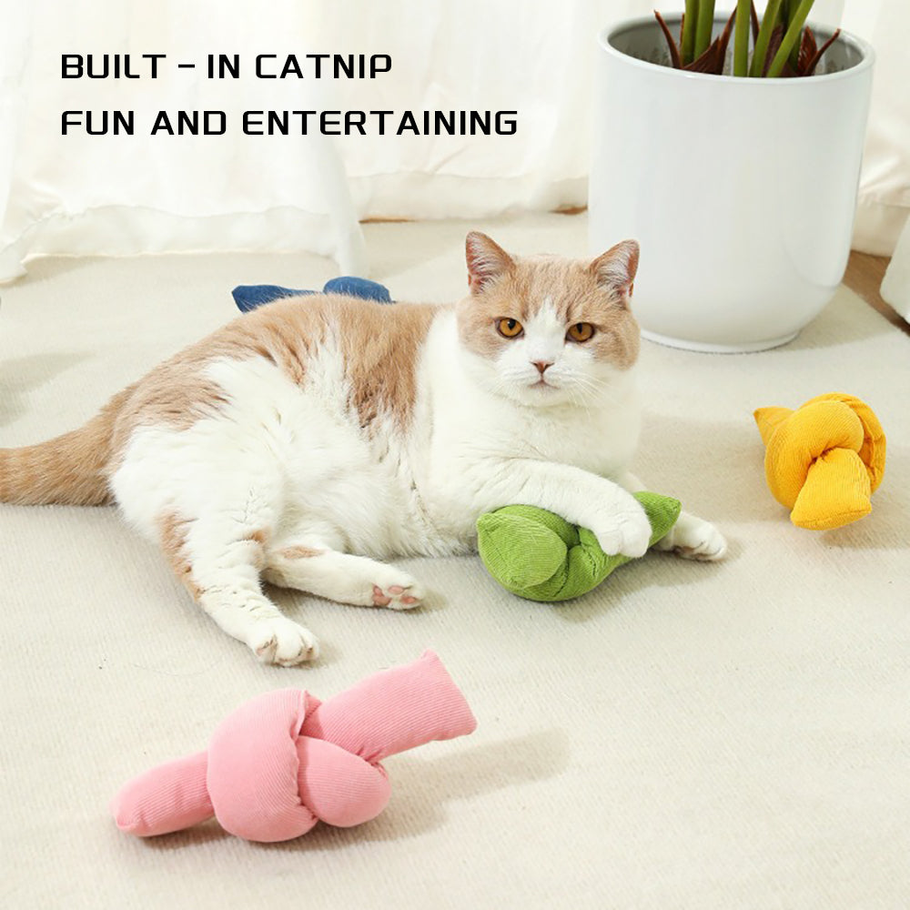 Natural Cotton Rope Knot Tug Interactive Pet Chew Toy