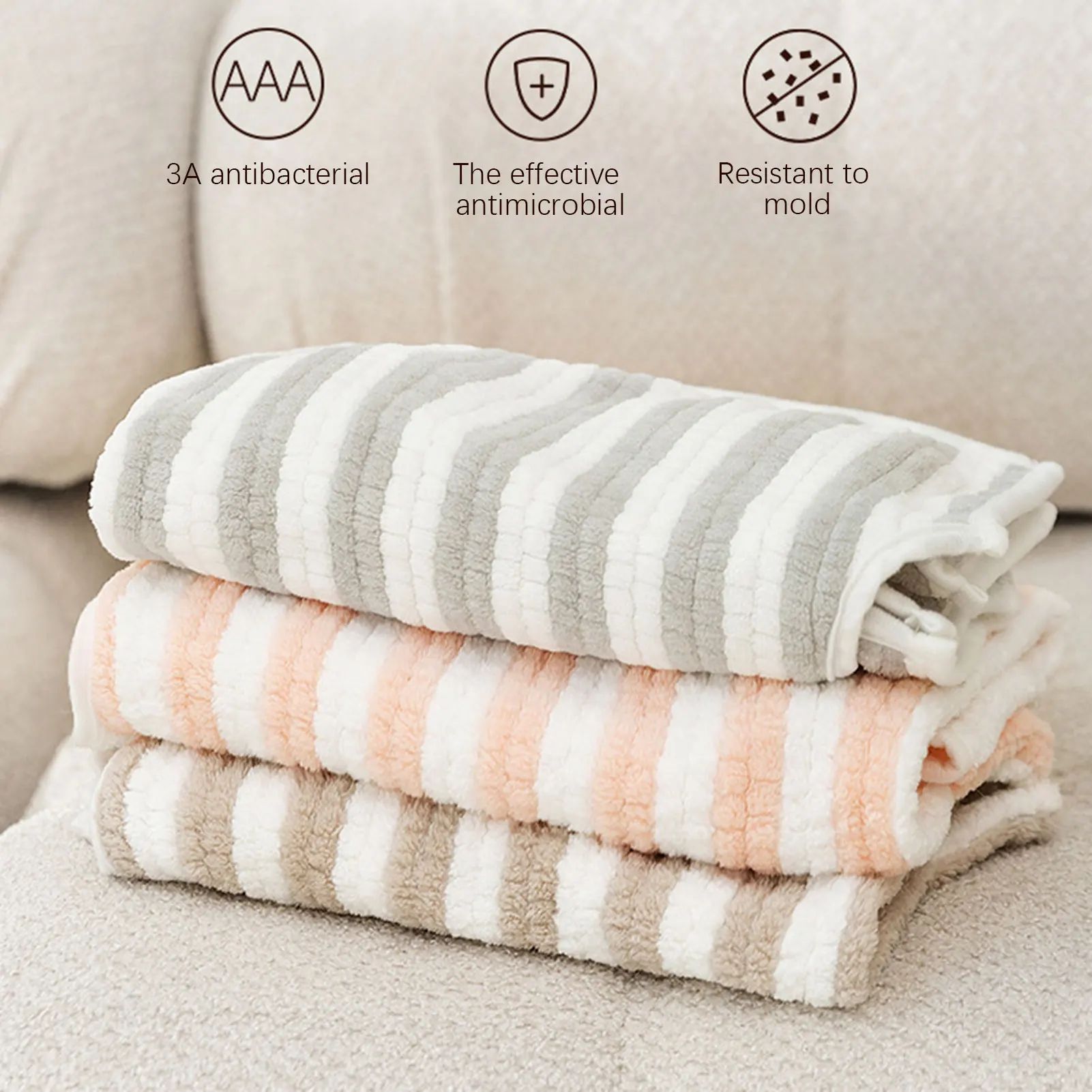 Ultra Absorbent Quick Dry Thick Pet Bath Towel Bathrobe Wrap